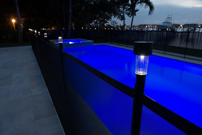 Pool Fence Solar Lights