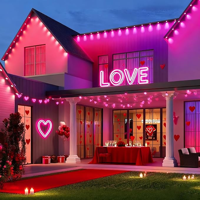 Permanent Outdoor RGB Lights with IP67 Waterproof,Smart Outdoor String Lights Remote Control, Eaves Lights with App, Daily and Accent Lighting for Halloween,Christmas Decor (400ft)