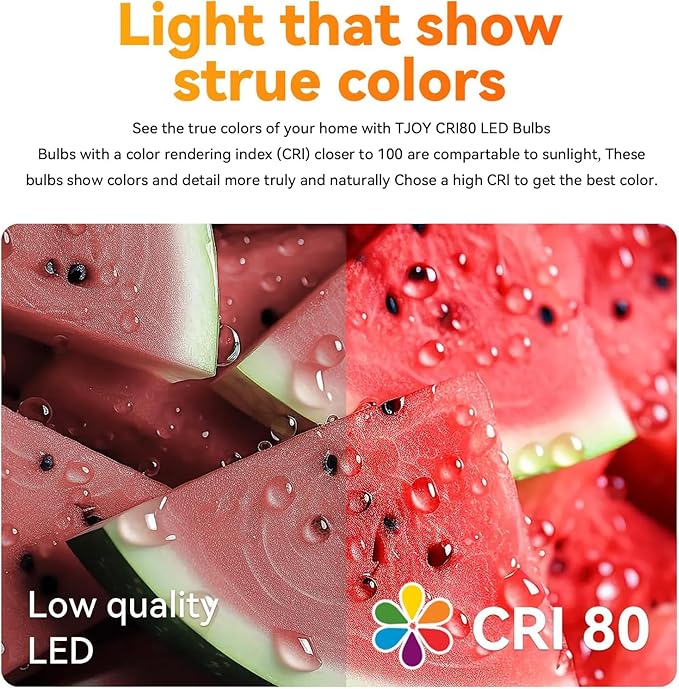 TJOY 6 Pack BR30 Led Bulb 65W Equivalent, Dimmable LED Flood Light Indoor, E26 Base, 5000K Daylight, 9W, 800 LM, Recessed Lighting Bulbs for Ceiling, Recessed Can, Living Room and Kitchen