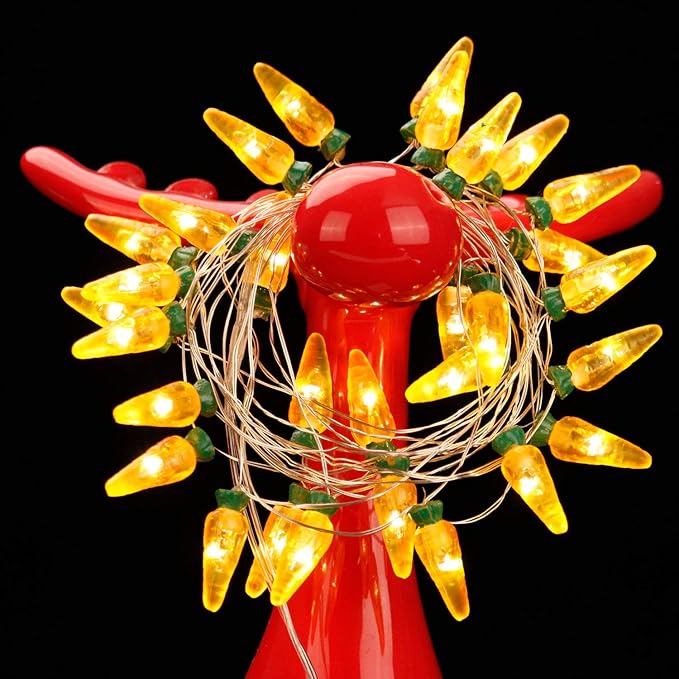 Easter Day Decorations String Lights, Carrot Paschal Theme String Lights, 10 ft 30 LEDs with Dimmable Remote, Timer, 8 Flicker Modes, 3AA Battery USB plug-in for Bedroom, Birthday, Tent Wedding Party