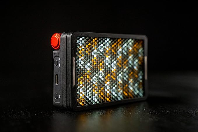 Aputure MC PRO On Camera Video Light,LED Camera Light Panel,2,000-10,000k,Magnet Adsorption Function,Dust and Waterproof,App Control for Vlogging, Photography, Video Conference,TikTok