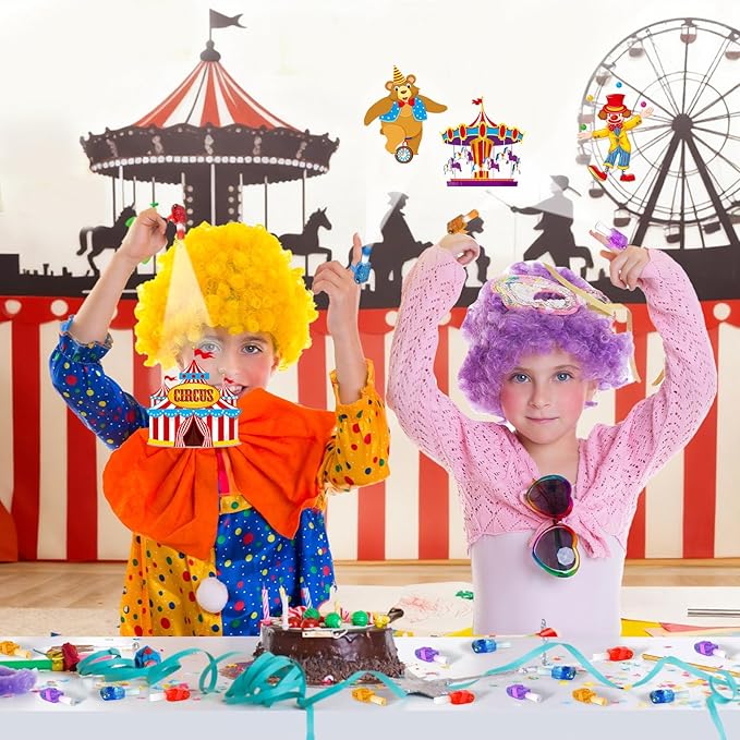 36Pcs Carnival LED Finger Lights Circus Party Favors Glow in the Dark Light Up Finger Lights Carnival Themed Toys Bulk for Halloween Birthday Party Goodie Bag Stuffer Birthday Gifts Classroom Prize