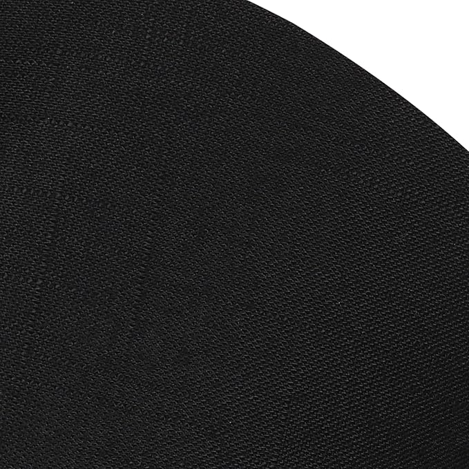 ALUCSET Small Lamp Shade, Barrel Fabric Lampshade for Table Lamp and Floor Light, 6x10x7.5 inch, Natural Linen Hand Crafted, Spider (Black/Gold)