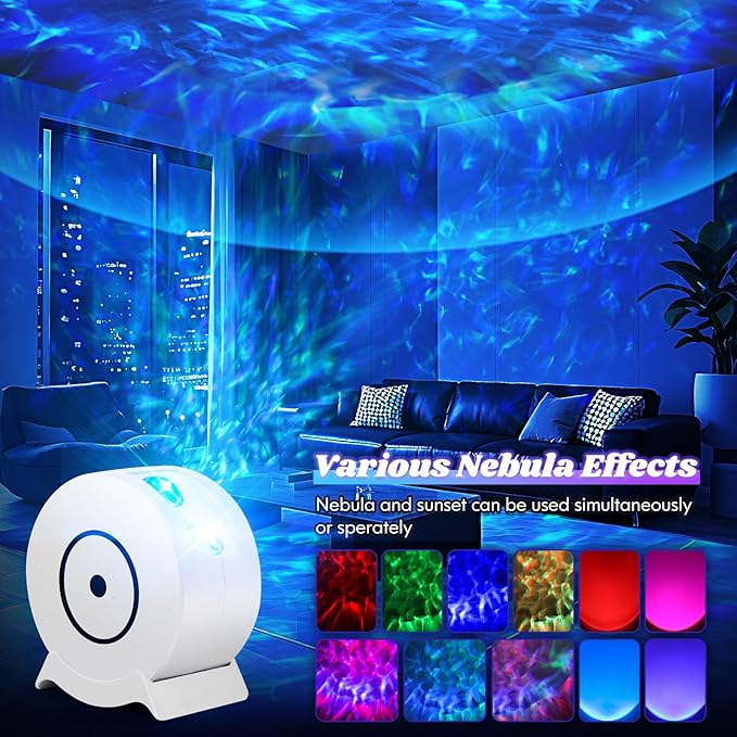 Galaxy Projector, Light Projector, Night Light Projector with 41 Lighting Modes, Galaxy Light Projector with Timer and Remote, for Kids Adults, Bedroom, Home Theater, Christmas