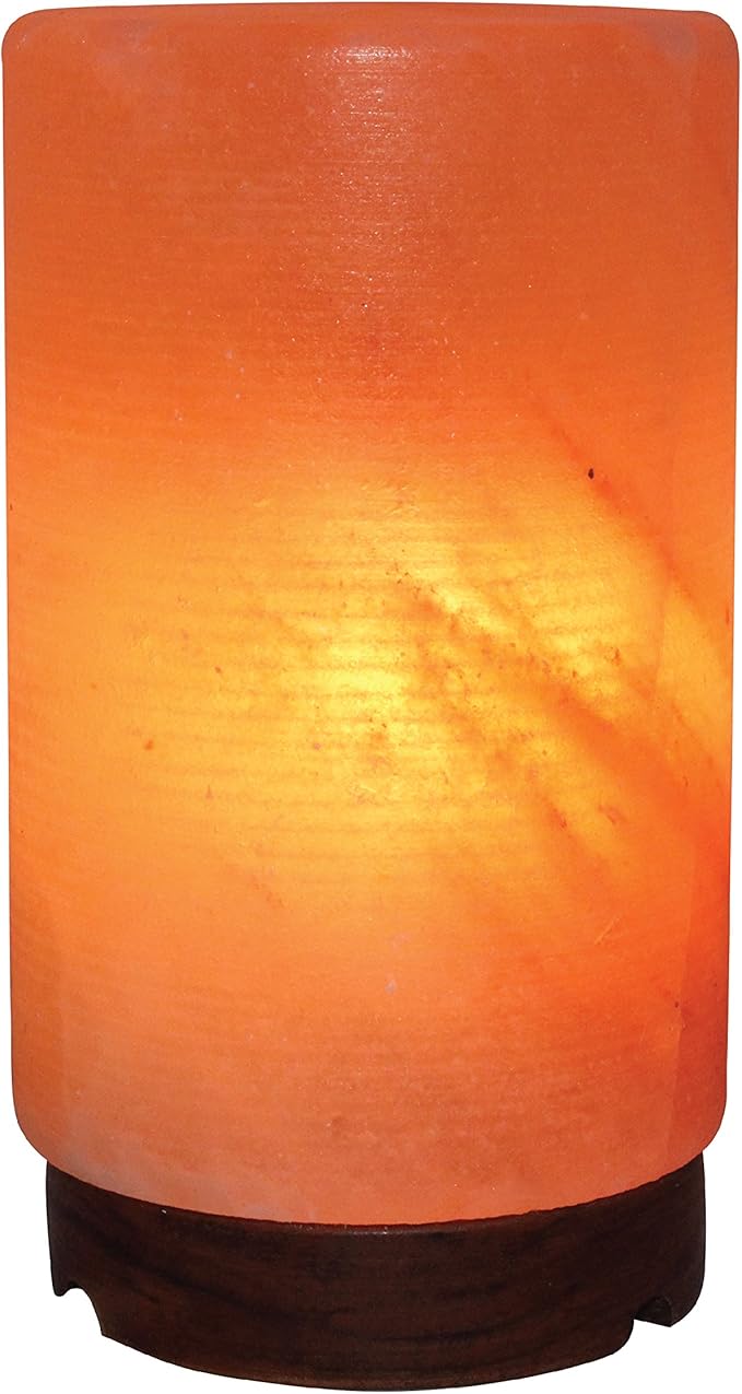 LG-05 Cylinder Shape Himalayan Crystal Salt Lamp