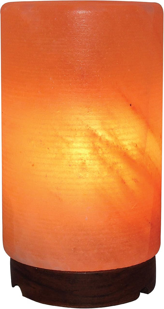 LG-05 Cylinder Shape Himalayan Crystal Salt Lamp