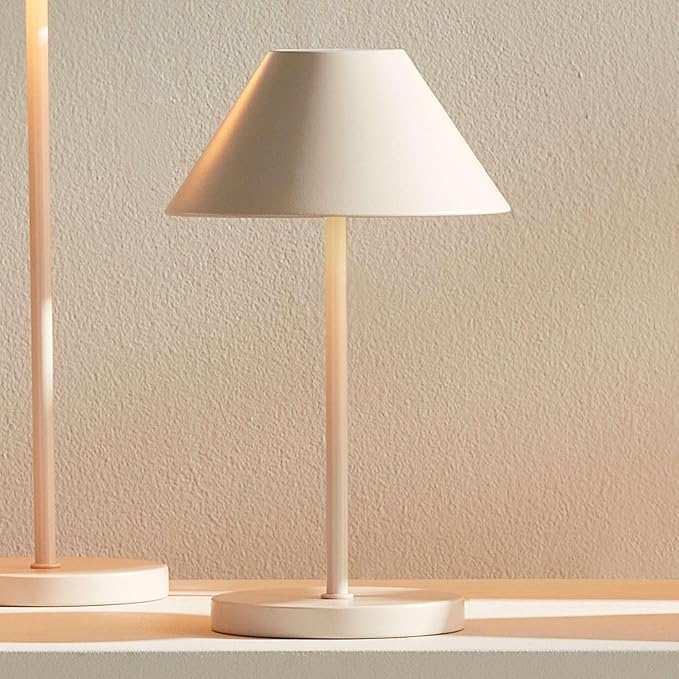 Napa Home & Garden Alluna Cordless Led Lamp 10" 10" Cream/Tan