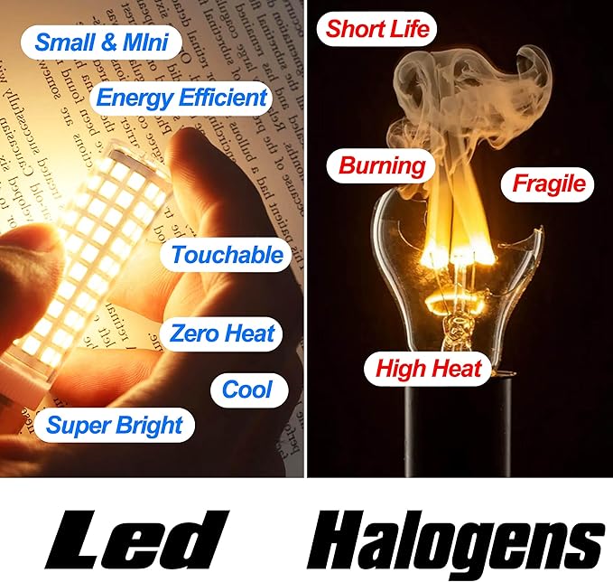 E12 100 Watt LED Candelabra Bulbs Equivalent C7,2700K Warm White,1200 lm T6 E12 12W LED Candle Bulbs for Ceiling Fan Chandelier Pendant Lighting Salt Lamp,Non-dimmable,2 Pack