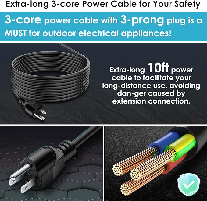 AquaMiracle 880GPH Submersible Pond Fountain Pump with LED Lights, Outdoor Water Fountain Pump for Small Ponds, Gardens, Water Feature, Bird Baths (400-900 Gal)