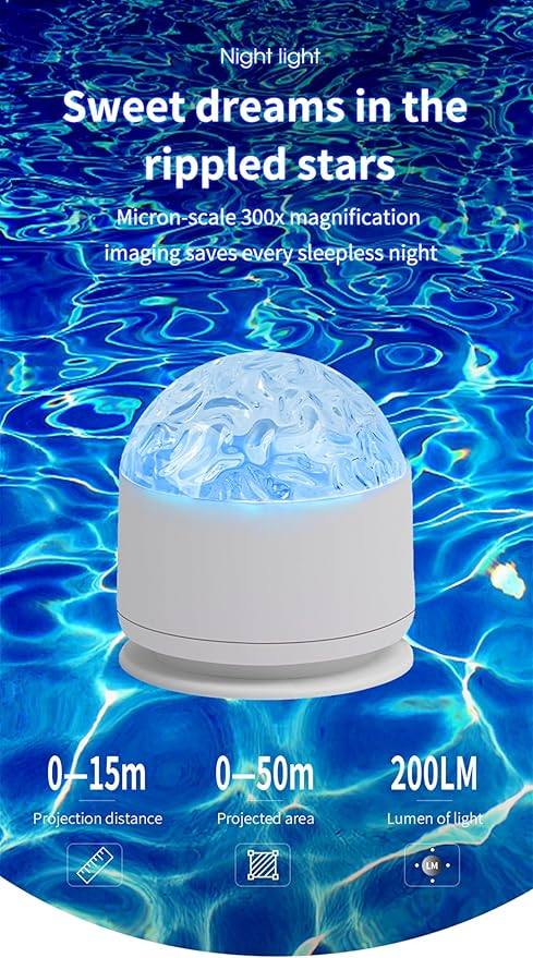 2 in 1 Galaxy Light, 16 Color Aurora Night Light Projector, Ocean Wave Projector with Remote Control, USB Recharge Northern Lights Projector for Bedroom Home Decor Gifts (Aurora & Wave)