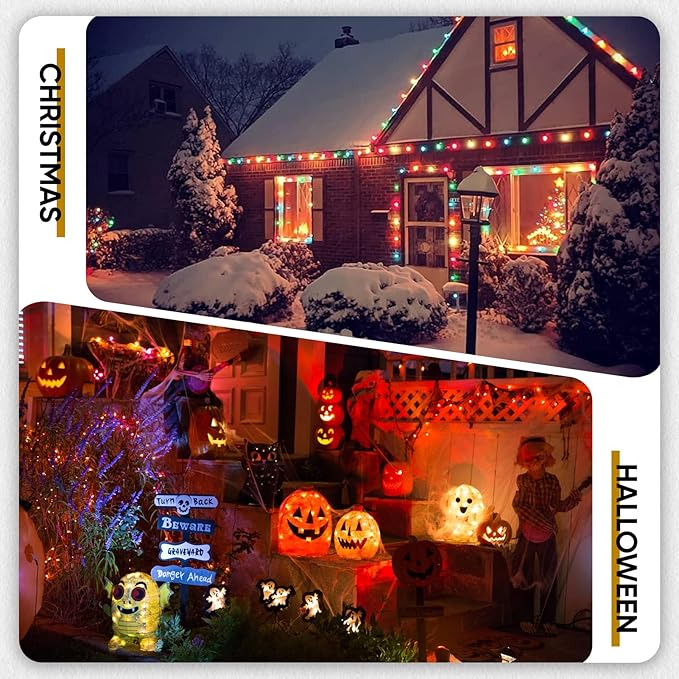 12-Pack Colored String Light Bulbs, Patio String Light Replacement Bulbs for Outdoor Indoor, 1W E26 Base S14 LED Color Light Bulbs for Christmas Halloween,Holiday,Home Decor