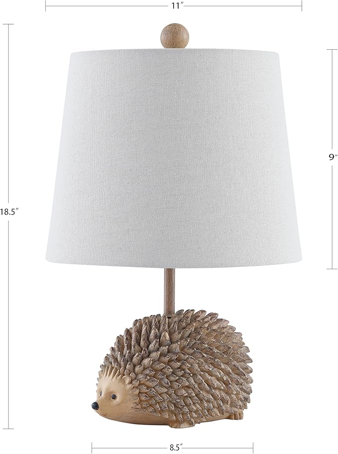 Crestview Collection 19.5" Resin Hedgehog Table Lamp