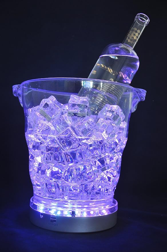 LED Light Base for Glass Art - 6 Inch RGB 16 Colors LED Vase Base with Remote Control for 3D Display | Battery Operated LED Light Wedding Centerpieces Pedestal for Glass Art Figurines