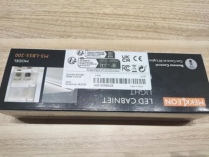Under Cabinet Lights Remote Control, Magnetic Dimmable Closet Lights,USB Rechargeable Wireless LED Shop Light,Ceiling and Under Counter Lights for Kitchen,Wardrobe,Shelf(20CM,White)