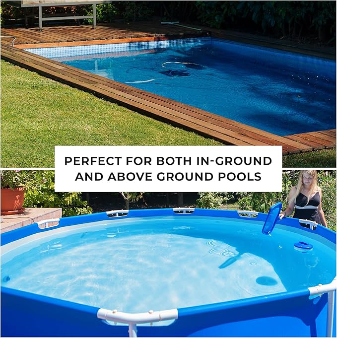 Game Pool Lights - 13 Modes 6 Color Effects, Easily Installable, Remote Controlled, Uses 3 AAA Rechargeable Batteries, for Above Ground Pools