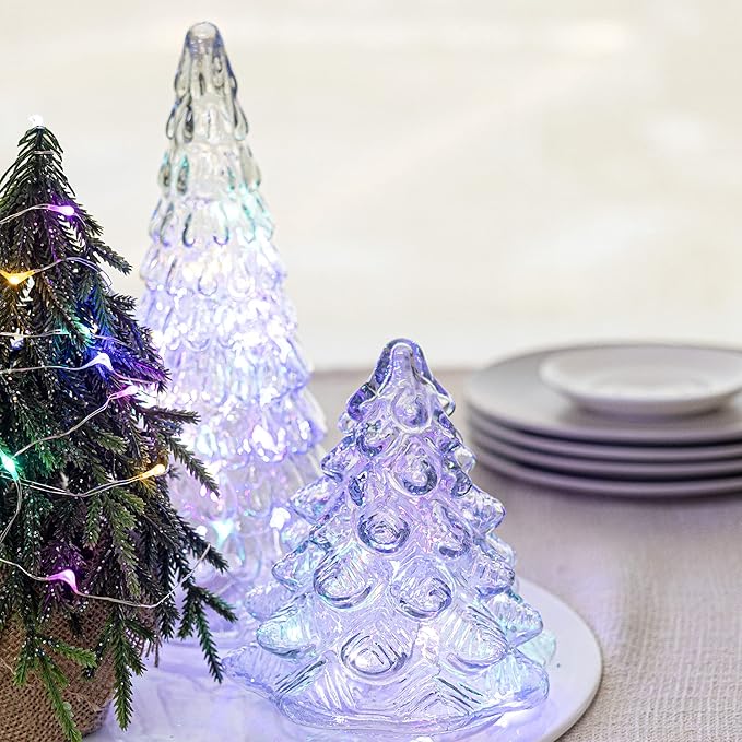 ITART Micro LED String Lights Battery Powered 8 Packs Multi Color Mini Fairy Light 20 LED Ultra Thin Silver Wire Rope Lights for Christmas Halloween Mardi Gras Wedding Parties Bedroom