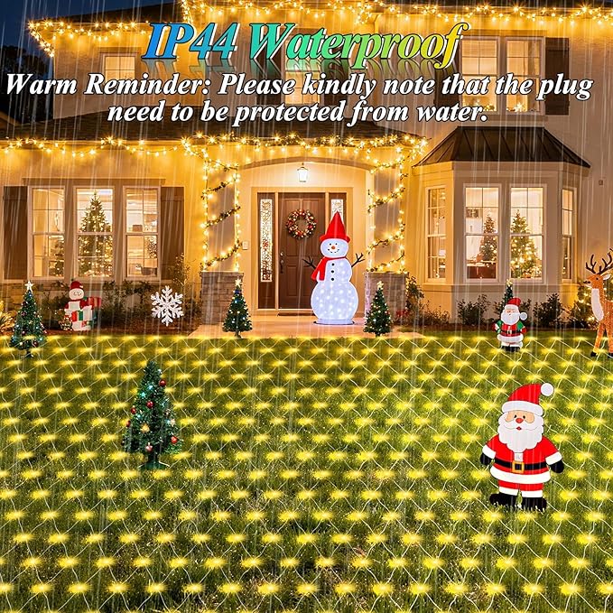 Lovelite 10ft x 10ft Net Lights Outdoor, 240LED 35 Colors Changing Gazebo Net Lights Clear Wire, Connectable Red White Blue Fairy Light for 4th of July Patio Pergolas Wedding Summer Party Decor