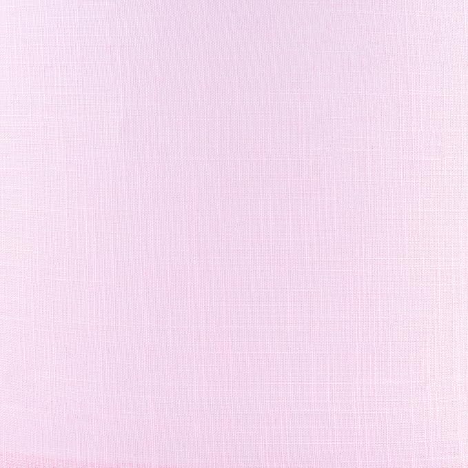 PIKOPIKO Pink Linen Set of 2 Medium Drum Lamp Shade, Easy Assembly Required 13" Top x 13" Bottom x 10" High Replacement Lamp Shades, Fabric Lampshades for Table Lamps Floor Lamps, Metal Spider Fitter