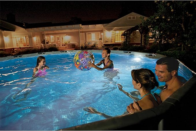 Intex Recreation 28687E LED Pool Wall Light, 110-120V