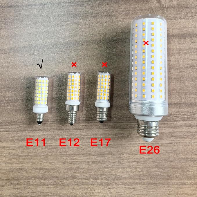 Dimmable E11 Led Bulbs,JDE11 120V 75W Halogen Candelabra Bulbs Replace,T3 T4 Mini Base JD E11 Bulb, 4000K Natural White 7W 750lm E11 for Chandeliers,Candelabra,Ceiling Fan, Cabinet Lighting,4Pack