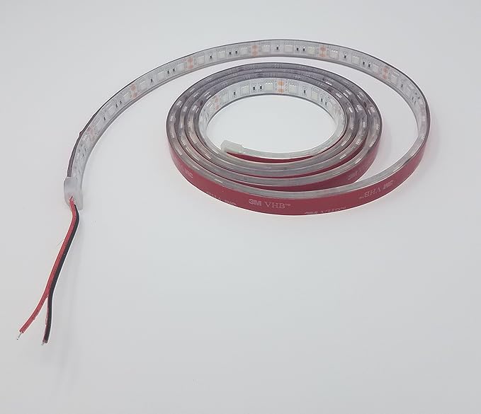 IP68 8FT Blue Marine Submersible LED Light Strip 12V, LED Rope Lights, Waterproof Led Lights, Under Gunnel Lights