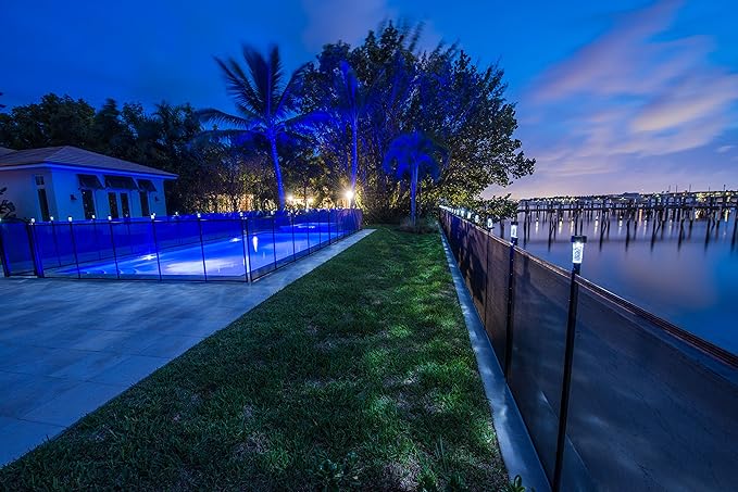 Pool Fence Solar Lights