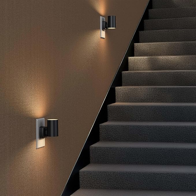 Led Night Light Plug in,Night Lights Plug into Wall Dusk to Dawn Sensor,20lm/40lm Adjustable Brightness,2700k Soft White,Dimmable Night Light for Hallway Bedroom Bathroom 4 Pack ETL-Certified