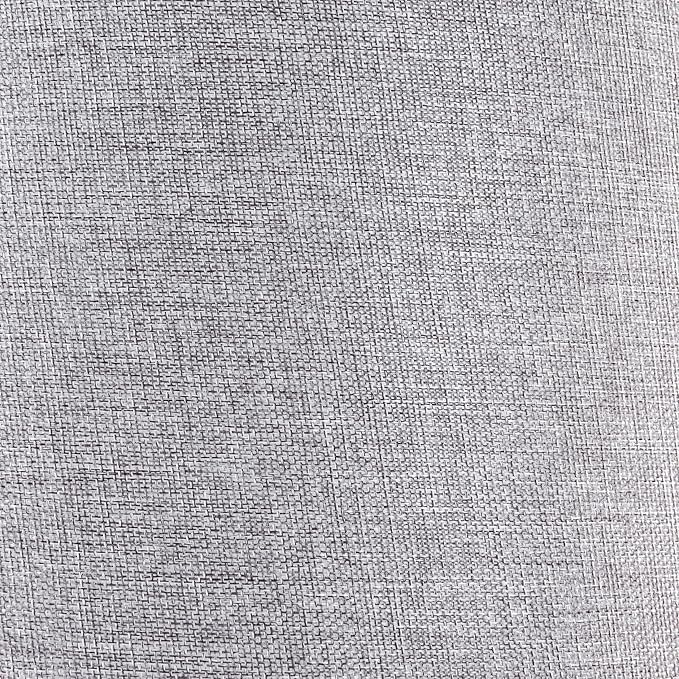 Set of 2 Gray Lamp Shade, Natural Linen Lampshades 13" Top x 13" Bottom x 10" High, Easy Assembly Fabric Lampshades for Table Lamps Floor Lamps