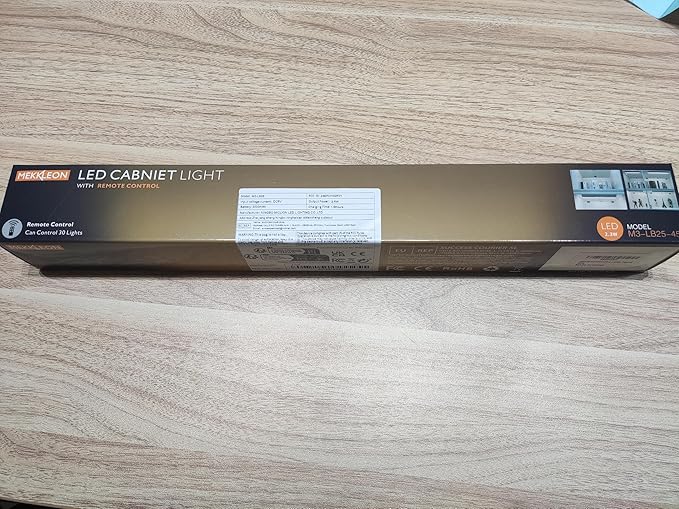 90 LED Closet Lights Motion Sensored with Eye-Protection Design, Rechargeable LED Wardrobe Lighting with Remote and Magnetic, 3000mAh Cabinet Light Battery Operated for Pantry Wardrobe, 18inch