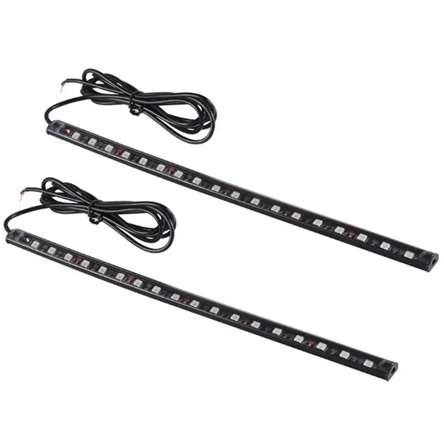 2Pcs 30cm 12V LED Strip Light Waterproof RED&GREEN for Bow Boat Marine Navigation Kayak Canoe Deck Courtesy Bow Trailer Pontoon