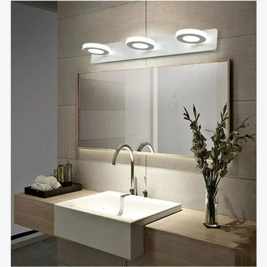 HOMEBLESS LED Bathroom Mirror Wall Light | 1-3 Head Vanity Lamp 3000K-6000K